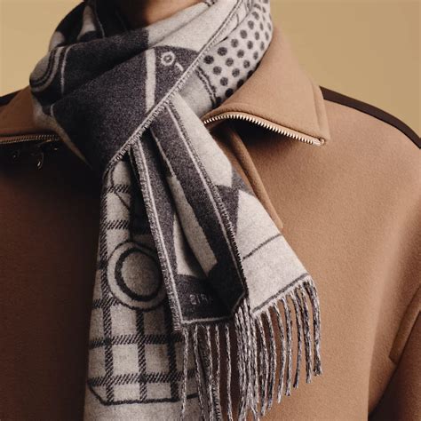 hermes camails mens cashmere|Camails Jacquard muffler .